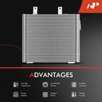 A/C Condenser with Bracket for BMW 325i 318i M3 E30 (1987-1993)