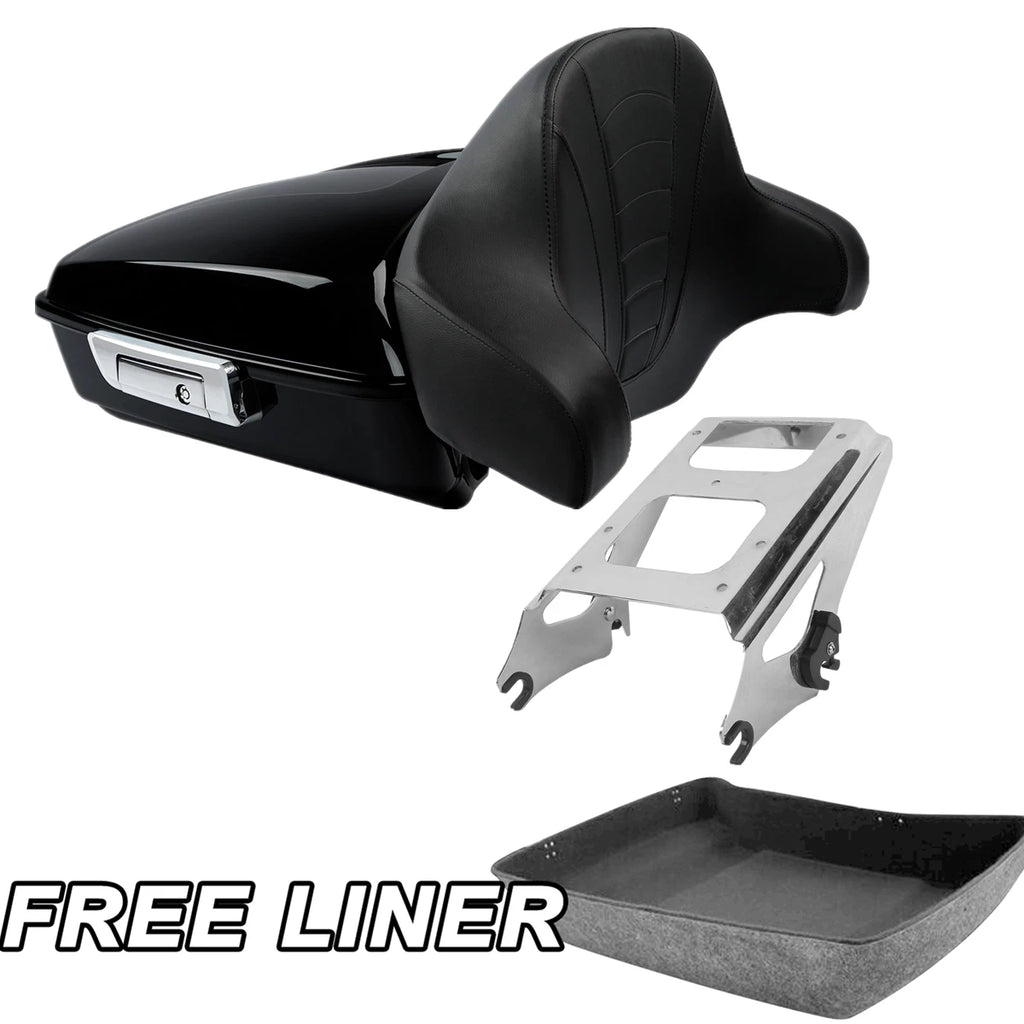 Trunk Pad Mount Rack for Harley Touring Electra Street Glide (2009–2013)