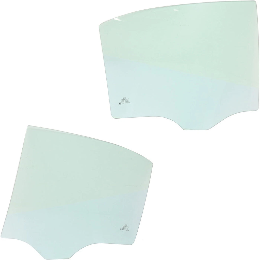 Set of 2 Rear Door Glasses for MB Mercedes C Class