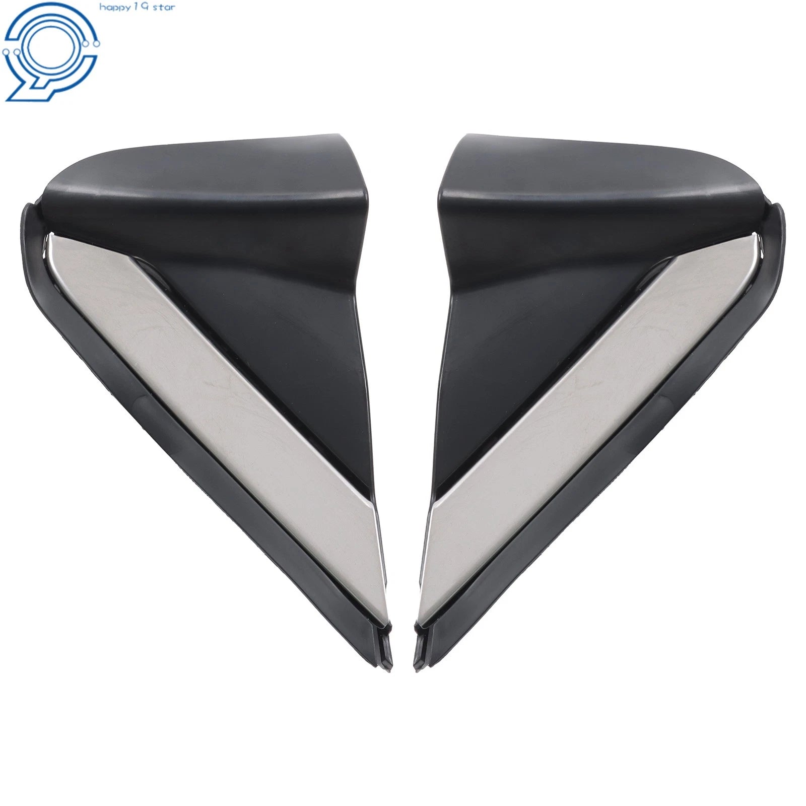 Mirror Corner Triangle Molding Trim for Honda Pilot/Ridgeline (2016–2022)