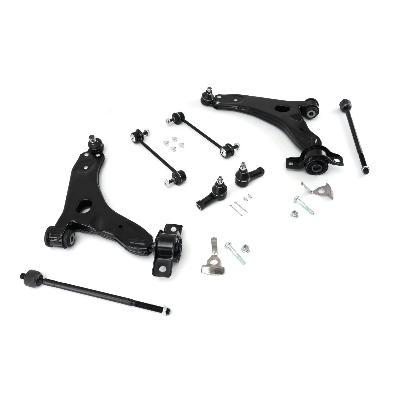 Front Lower Control Arms Tie Rods Suspension Kit for Ford Focus (2006–2007)