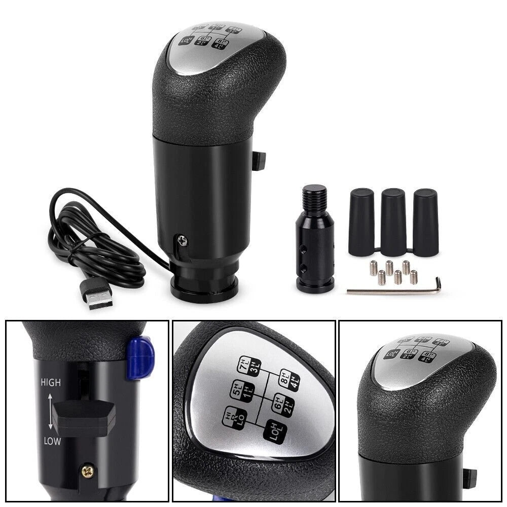 USB Shifter Knob for Logitech G27 G29 G920 Thrustmaster TH8A (PC SIM)