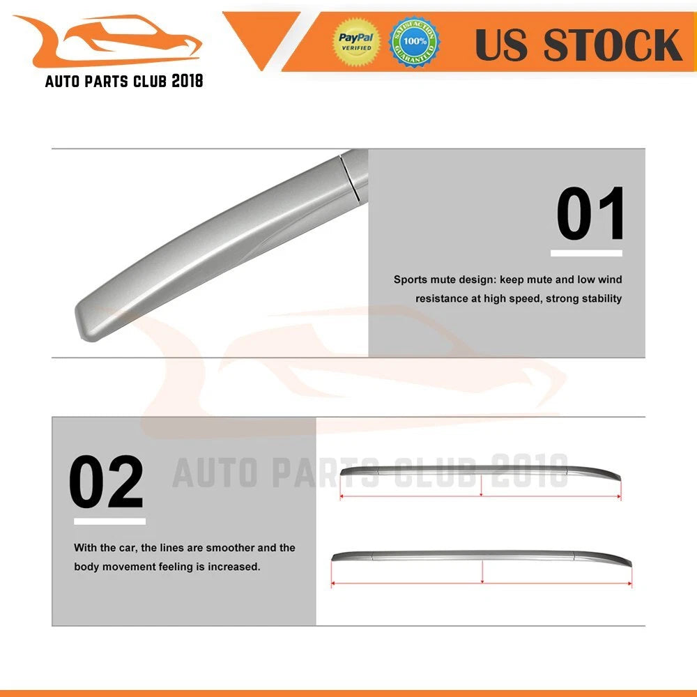 Roof Rack Roof Rail for Mitsubishi Outlander (2015–2018) Aluminum Set