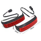 LED Black Saddlebag Run Brake Turn Signal Light for Harley FLHR FLHTKSE FLHRSE FLTRUSE (2010–2023)