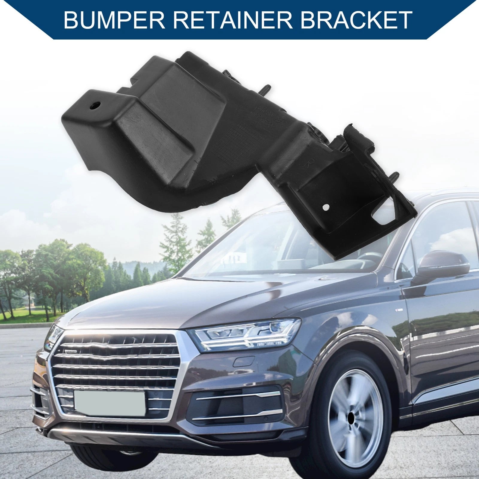 1pc Right Front Bumper Support Bracket No. 8R0807284C for Audi Q5 (2009–2017)