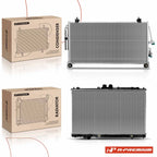 2X Radiator & AC Condenser Cooling Kit for Mitsubishi Outlander (2003–2006)
