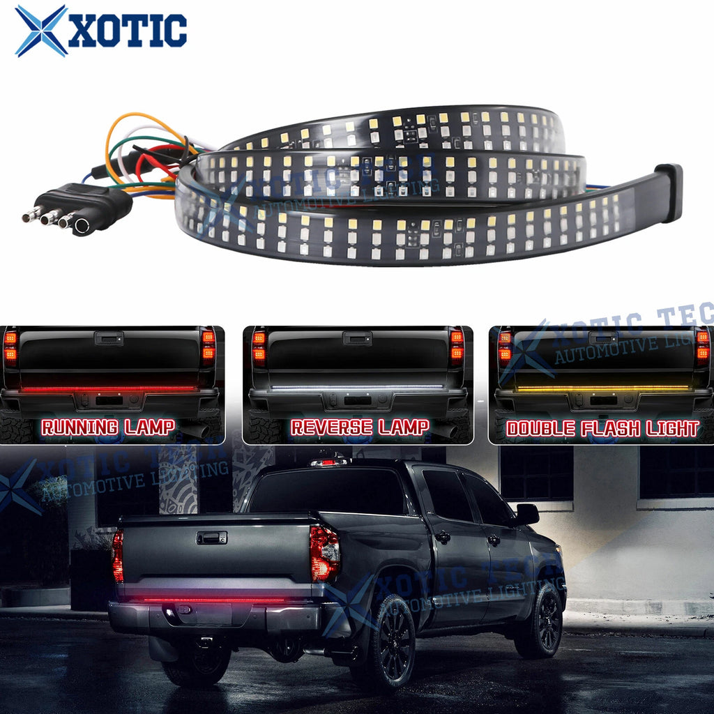 48 Inch 5-Function LED Strip Tailgate Light Bar for Dodge/Ford/GM (2010–2015)