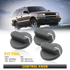 6x Control AC Knobs for Chevy GMC (1998–2005)