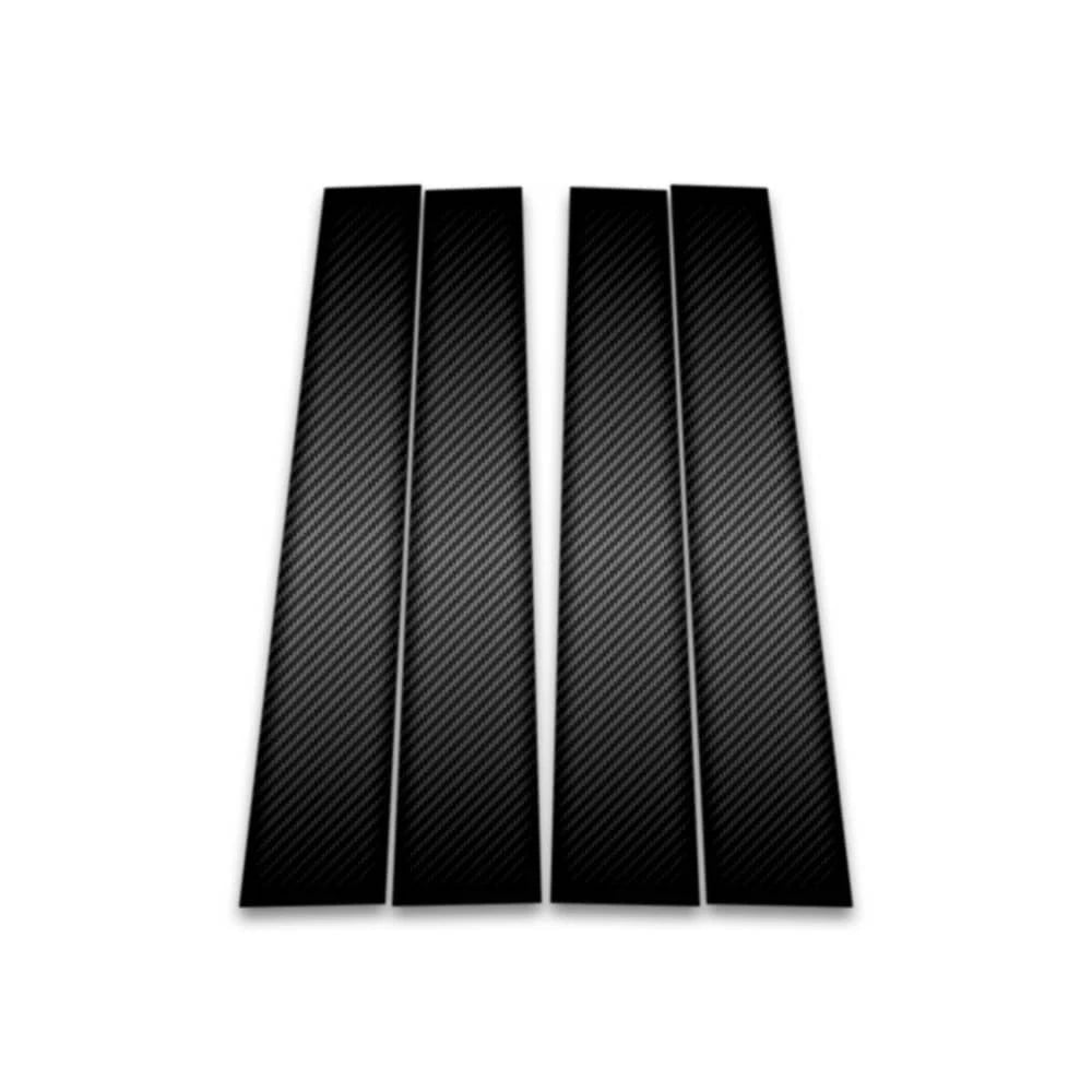 4pc Carbon Fiber Pillar Post Covers for 2009-2017 Chevrolet Traverse