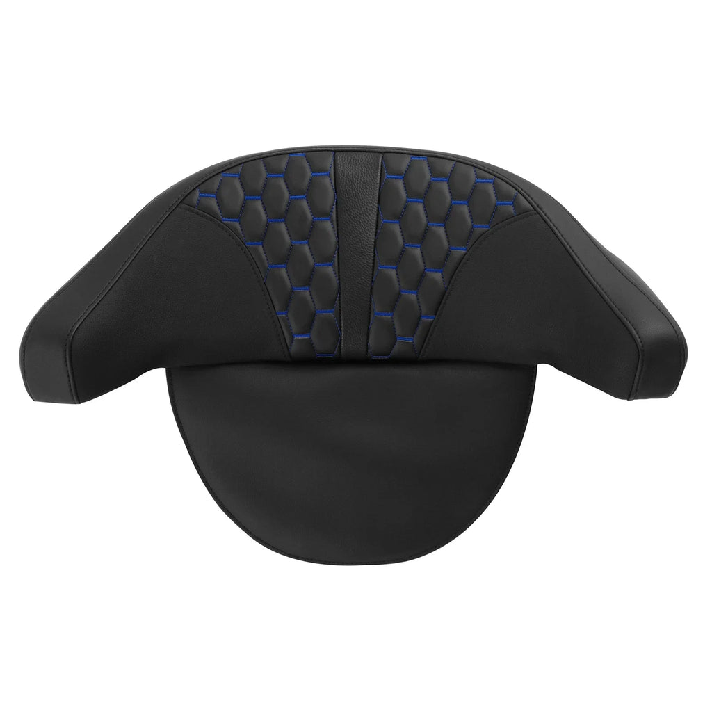 Driver & Passenger Seat Backrest Pad for Harley Electra Road Glide (2009-2013)