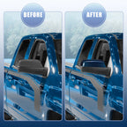 Set of 2 OEM Blue Top Side Mirror Covers for Chevy Silverado 1500 2500 3500 (2014–2019)