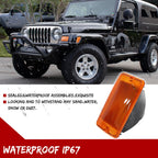 Amber Front Turn Signal Lights for Jeep Wrangler TJ (1997–2006)