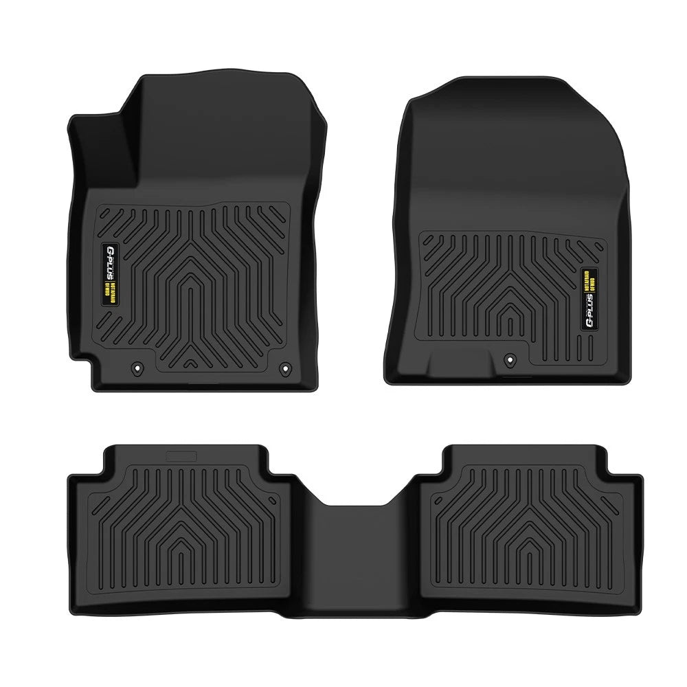 Set of 4 All Weather TPE Floor Mats for Hyundai Kona (2018–2023)