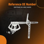 1X Front Left Electric Window Regulator w/Motor for Chevy GMC C1500 K1500 (1999–2006)