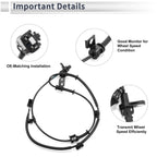 ABS Wheel Speed Sensor No. 598103X300 for Hyundai Elantra (2011)
