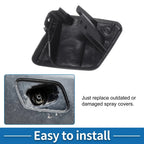 Front Right Side Bumper Headlight Washer Nozzle Cover Cap for BMW 1 Series