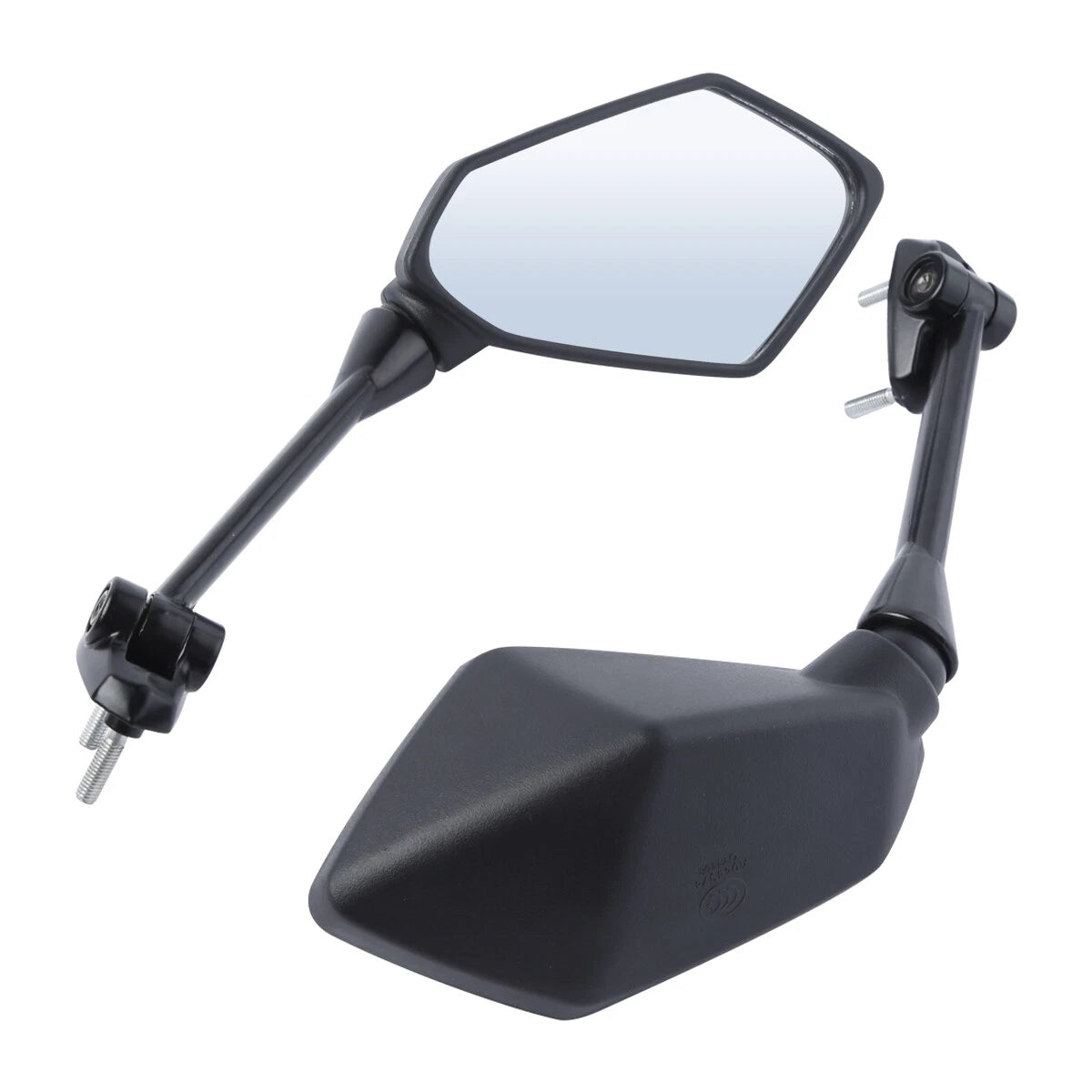 Side Rear View Mirrors for Kawasaki Ninja 650R (2009–2016) Black