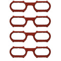 Set of 4 Engine Intake Manifold Gaskets for BMW E34 530i E39 540i E38 740i