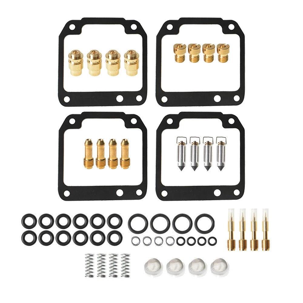 Set of 4 Carburetor Rebuild Kits for Yamaha FZ600 (1986–1988) YX600 Radian (1986–1990)