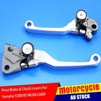CNC Brake Clutch Lever Pair for Yamaha YZ85 YZ80 (2015) - Silver