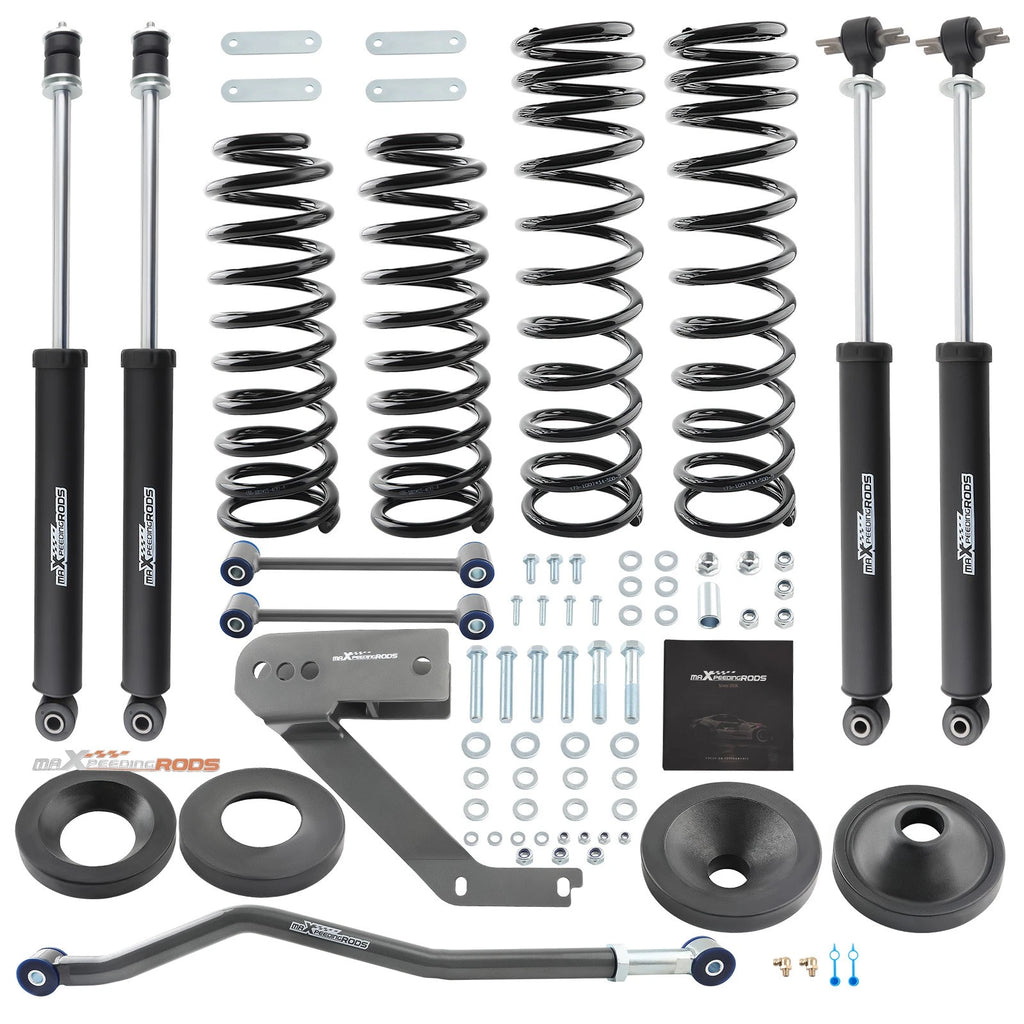 3.25" Lift Kit Track Bar & Sway Bar Links for Jeep Wrangler JK (2007–2018)