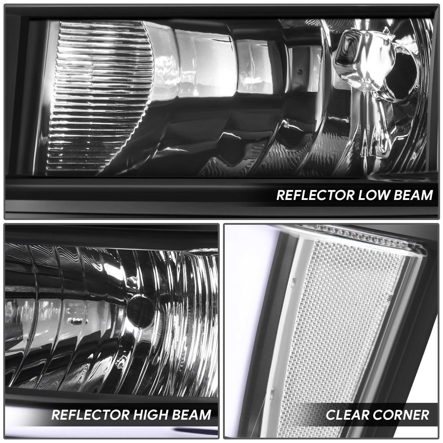 L-LED DRL Sequential Headlights for Chevrolet Silverado 1500 (2014–2015)