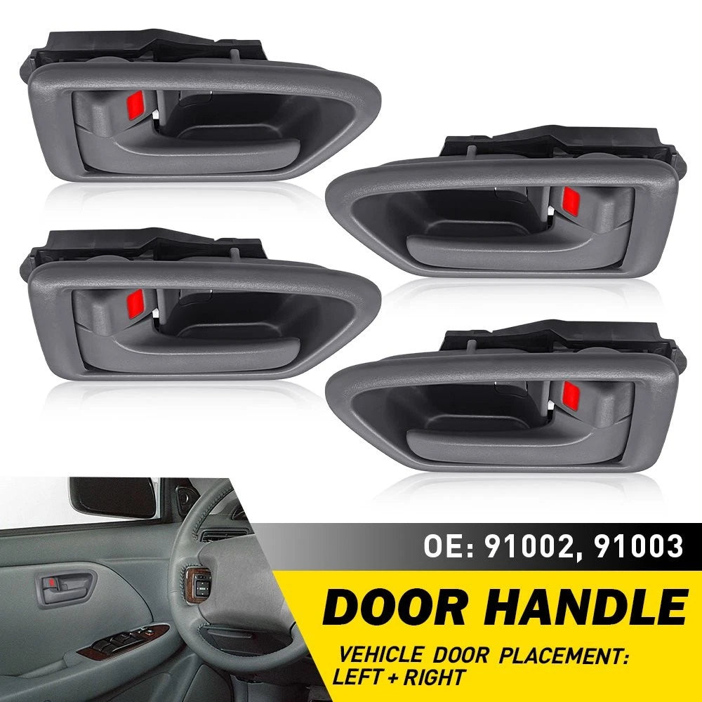 Set of 4 Door Handles for Toyota Camry (1997–2001)
