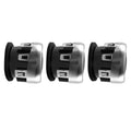 Dash Air Louvre for Ford Mustang (2015–2020) FR3Z-19893-AC Chrome Black 3PC