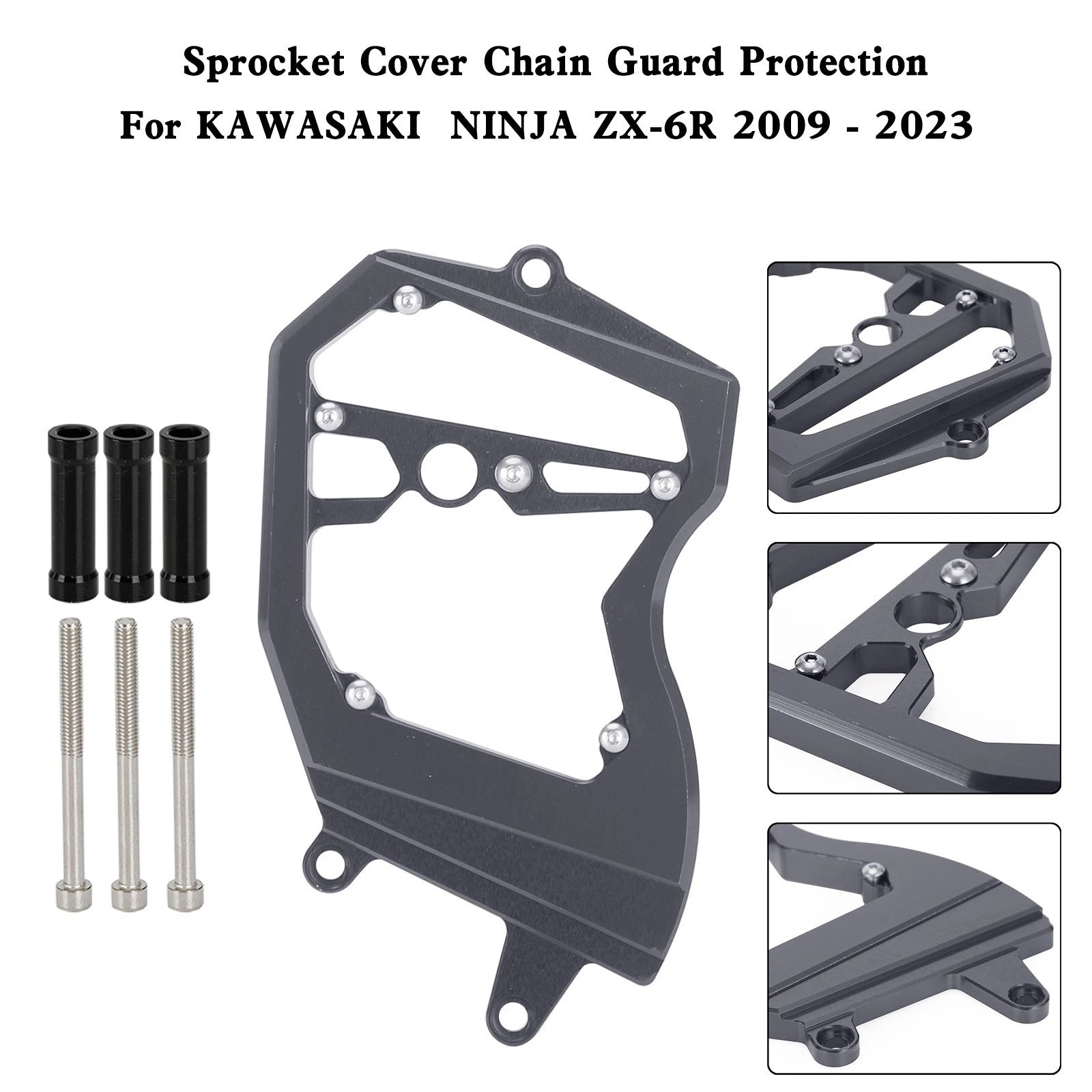 Front Sprocket Cover Chain Guard for Kawasaki Ninja ZX-6R (2009–2023)