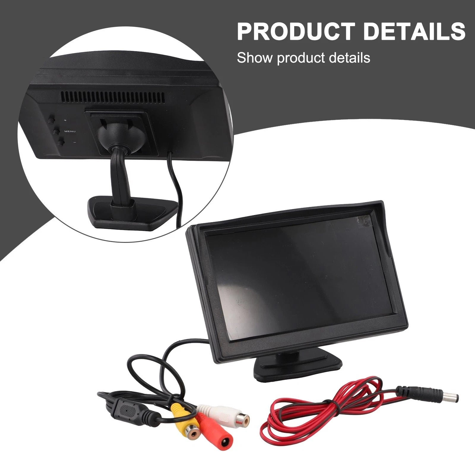 5" Waterproof Rear View System for Car (Professional Grade)