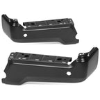 Set of 2 Rear Bumper End Caps for Ford F-250 SD (2017–2022) w/ Sensor Holes