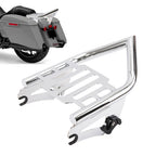 Chrome Stealth Luggage Rack for Harley Touring Road Glide Street Glide (2009–2025)