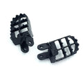 Gray Motocross MX Foot Pegs for Kawasaki KLX300R (1997–2007), KLX650 (1993–1995)