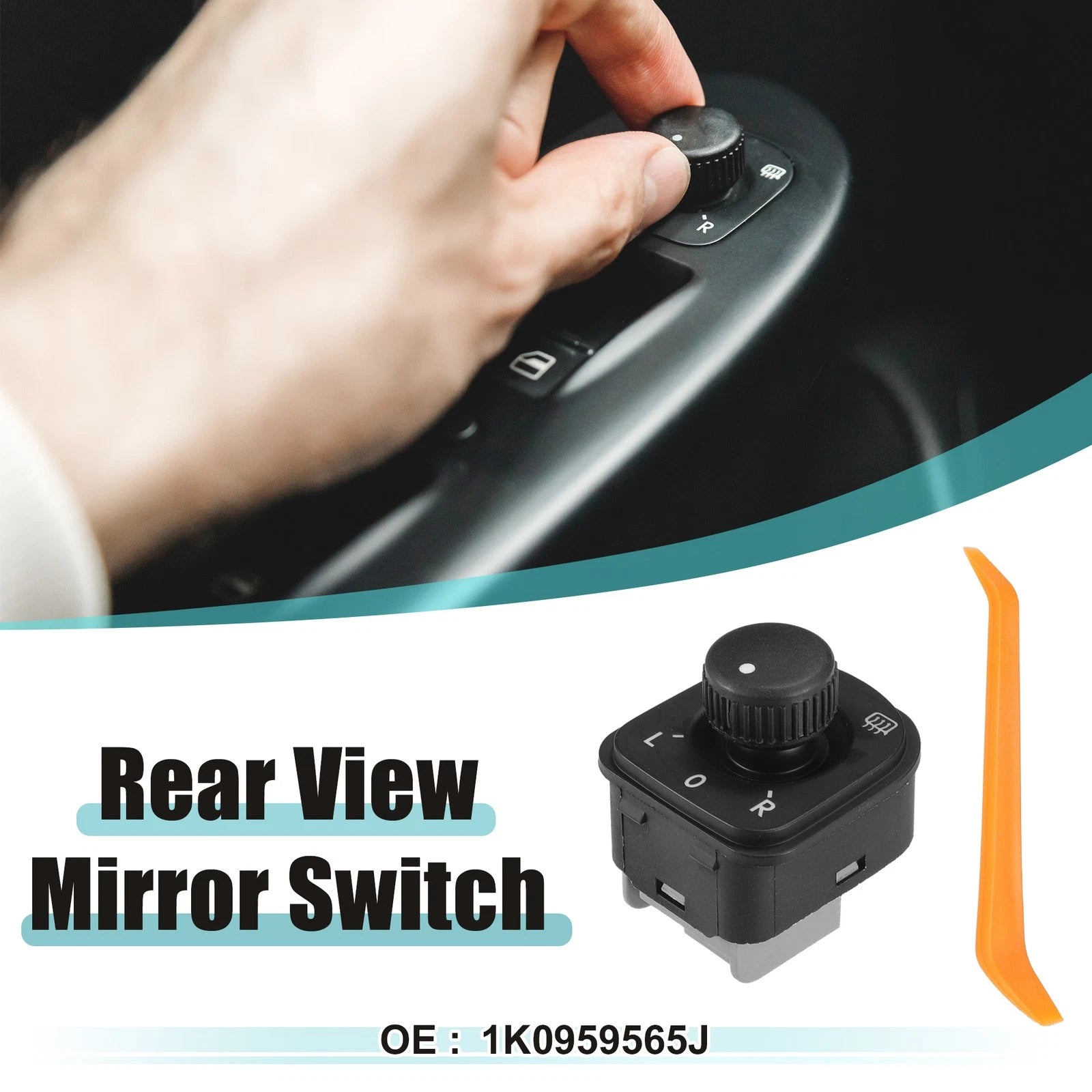 Set of 1 Rear View Mirror Remote Control Switch for Volkswagen (2006–2010)