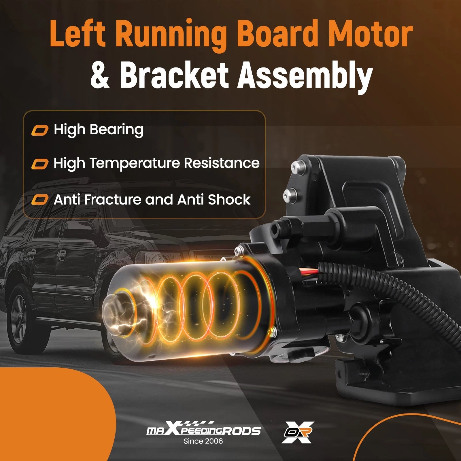 Power Running Board Motor Bracket for Ford Expedition (2015-2017)