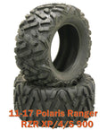 2X WANDA UTV ATV Tires 27x11-12 for Polaris Ranger RZR XP/4/S (2011–2017)