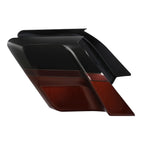 Stretched Side Cover for Harley Touring Street Glide (2014–2023) Auburn Sunglo Black
