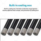 5x Dry Diamond Drill Bit 6mm for Porcelain Granite Tile Glass Ceramics