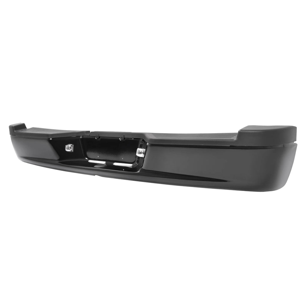 Black Steel Rear Bumper Assembly for Dodge Dakota/Ram Dakota (2005–2011)