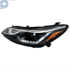 Halogen Headlight for Chevy Cruze (2016–2018) Projector w/ LED DRL Driver Left