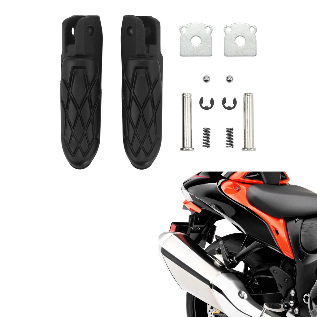 Rear Passenger Footrest Foot Pegs for Suzuki GSX1300R (2022–2024)