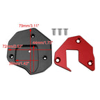 Kickstand Enlarger Plate Pad for Suzuki GSXR1300R (2008–2020) Red