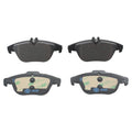 Set of 4 Hella Rear Low-Met Disc Brake Pads for Mercedes W204 C207 W212 (2012–2017)