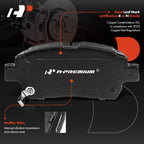 Front Brake Calipers and Pads for Toyota Prius (2001-2003)