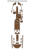 EVA Foam Teak Flooring Cockpit Pads for Moomba Makai (2019)
