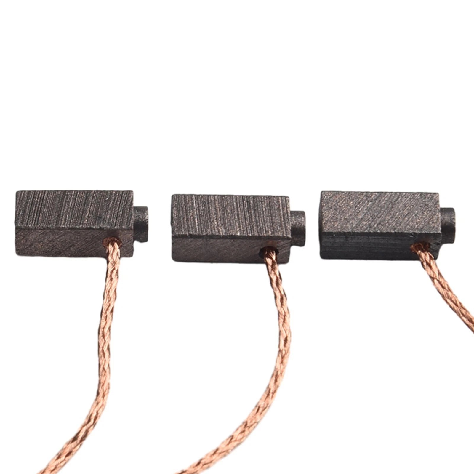 Set of 10 Replacement Motor Brushes 5x6x14mm Black