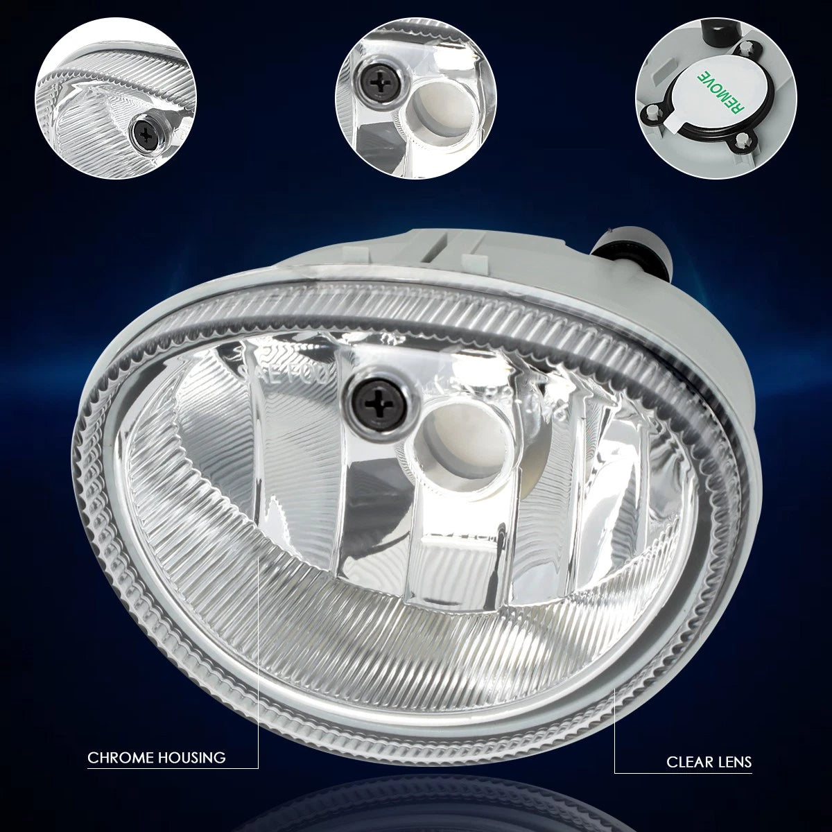 1PC Fog Light for Chrysler LHS/Concorde (1998–2004) OE Style