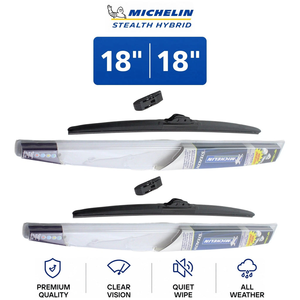 Set of 2 Wiper Blades for Ford E-350 Econoline (1981–1991)