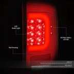 Red LED C-Bar Tail Brake Light Reverse Lamp for Ford Super Duty F150 (1999–2007)