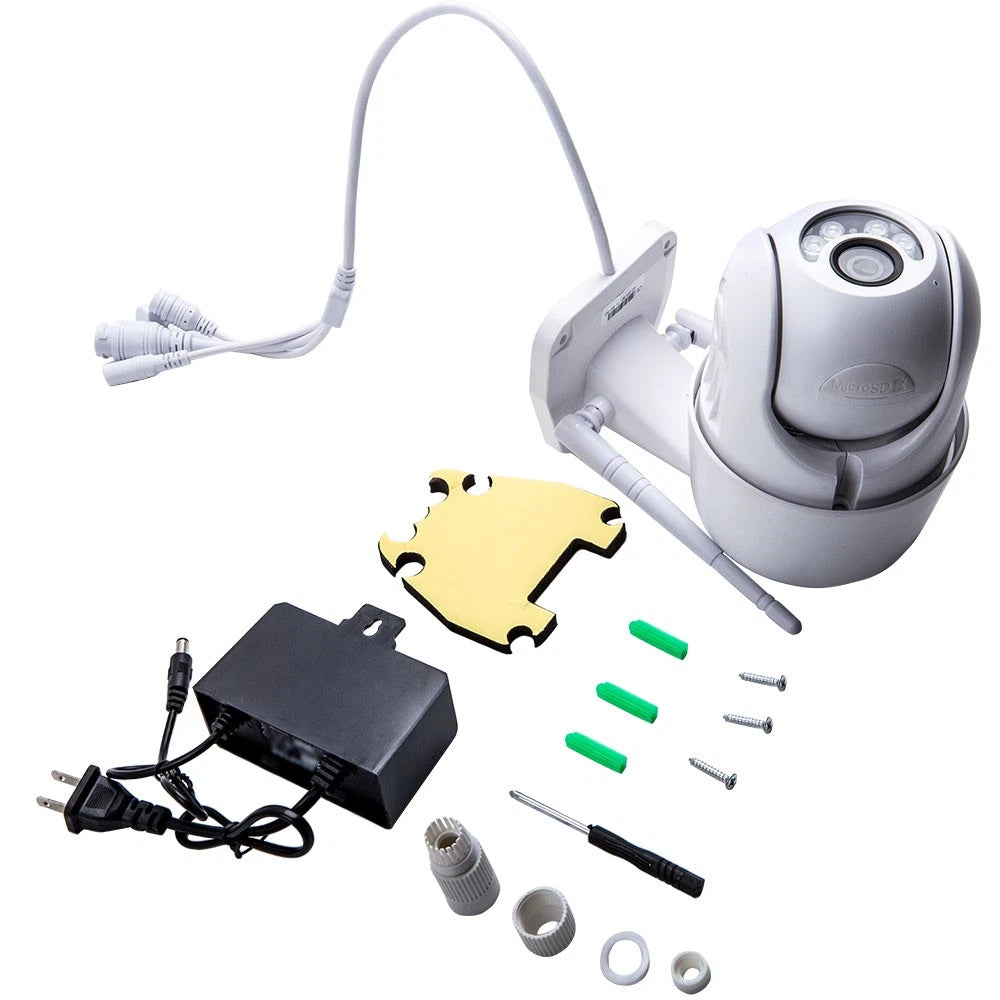 1080P HD PTZ Outdoor Security Camera for All Vehicles (2010–2023)